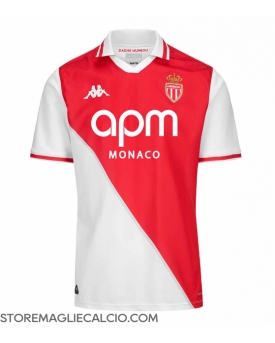 AS Monaco Maglia Gara Casa Repliche 2024-25 Maniche Corte